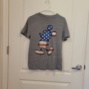 Patriotic Gray Short Sleeve Tee
